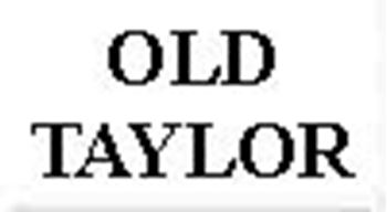 Logo de la marca OLD TAYLOR